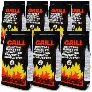 Image of Charcoal Briquettes 7Pcs 21kg