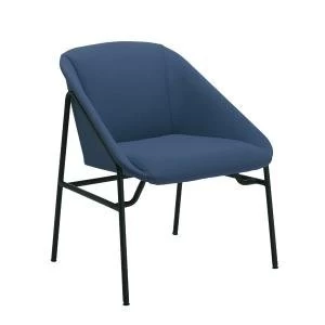 Image of Jemini Navy Bistro Reception Armchair KF79232