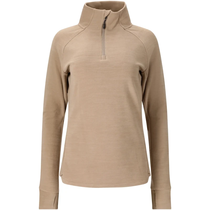 Image of Whistler Womens 1/2 zip fleece Whistler Kajsa Marron Female 44