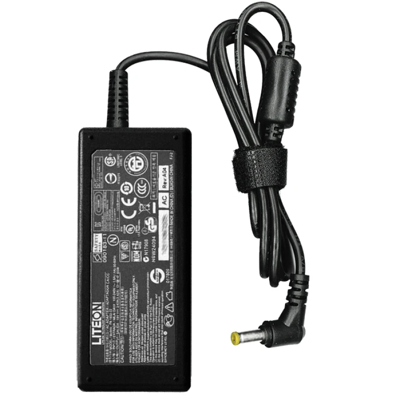 Image of Acer AC Adaptor 65W power adapter/inverter Indoor Black