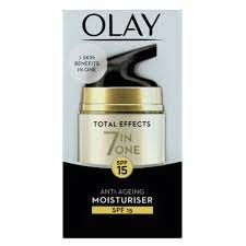 Image of Olay Total Effects 7in1 Anti Ageing Moisturiser SPF15 50ml