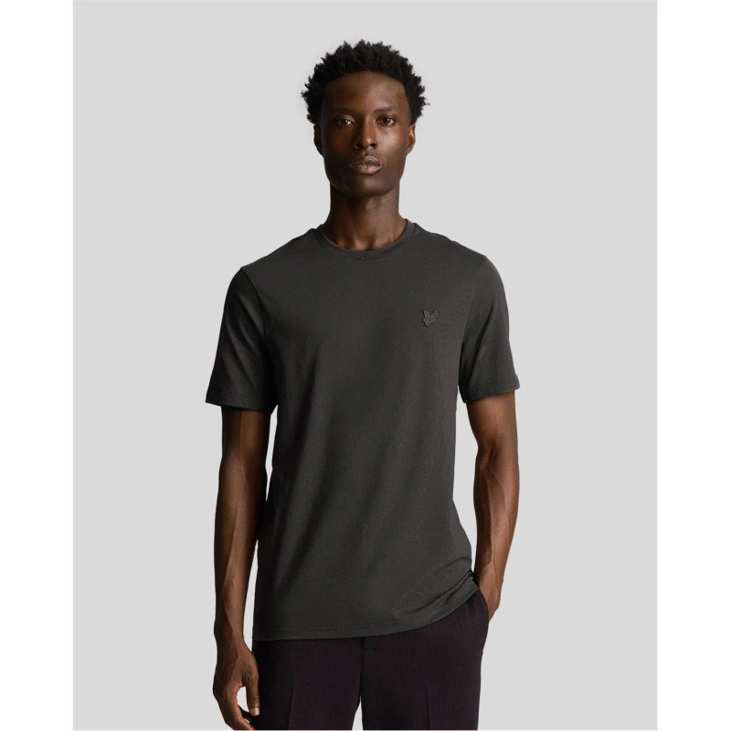 Image of Lyle and Scott Tonal Tee - Black 2XL