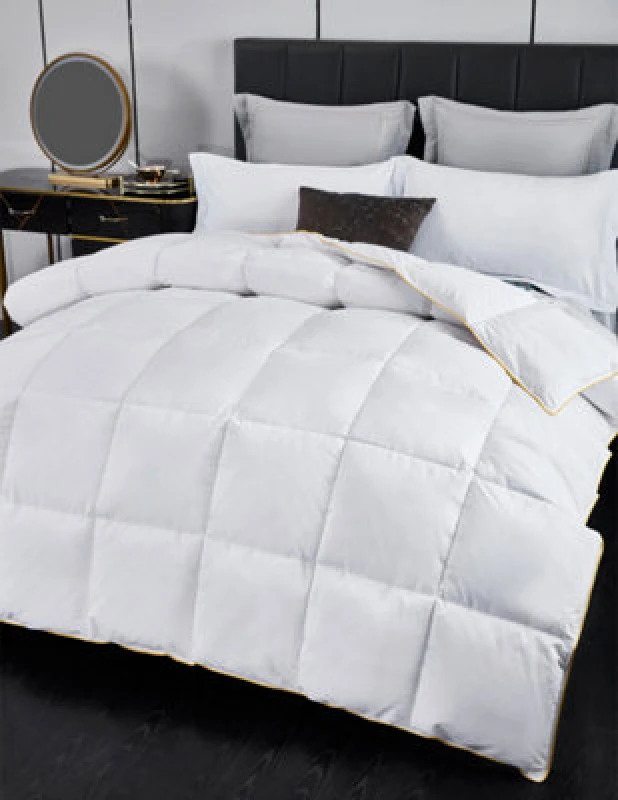 Image of Ezysleep Ezysleep 13.5tog Premium Goose Feather and Down Duvet in White Size: Super King White Super King Unisex 0618202372421