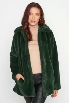 Image of Tall Faux Fur Jacket