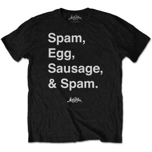 Image of Monty Python - Spam Mens Medium T-Shirt - Black