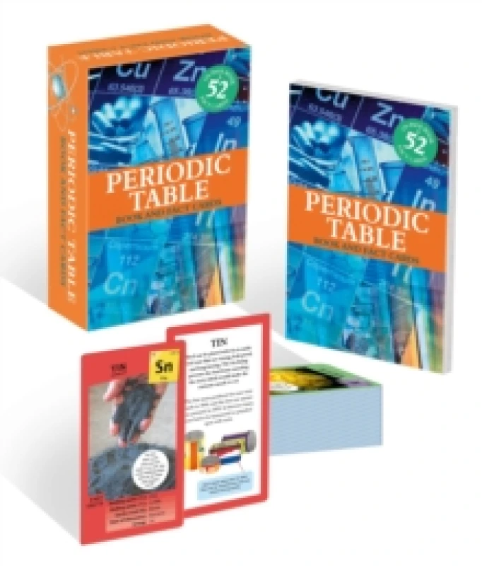 Image of The Periodic Table: Book & Card Deck : 128-Page Book & 52 Fact Cards Paperback / softback