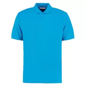 Image of Kustom Kit Mens Regular Fit Workforce Pique Polo Shirt (M) (Turquoise)