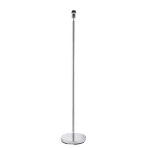 Image of Gallery Interiors Owen Floor Lamp / Chrome Effect / Small