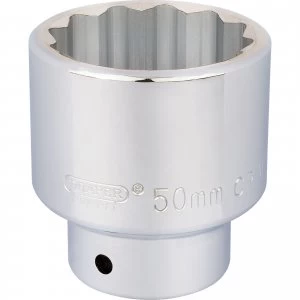 Image of Draper 3/4" Drive Polished Finish Bi Hexagon Socket Metric 3/4" 50mm