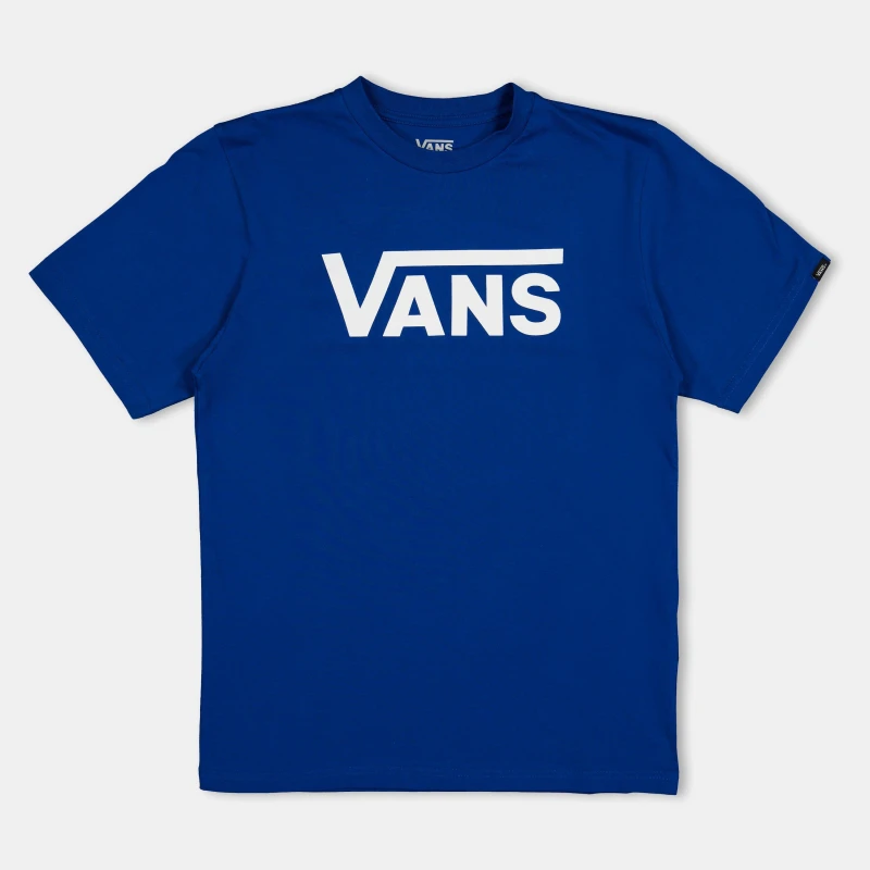 Image of Vans BY Vans Classic Boys boys's Children's T shirt in Blue