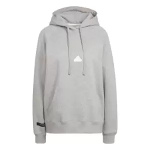 Image of adidas Play OTH Hoodie Womens - Grey