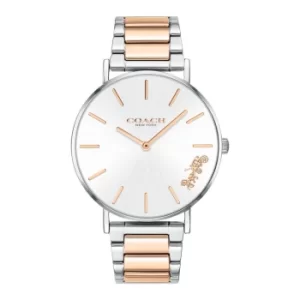 Image of Coach Perry Ladies Two Tone Ip Bracelet Watch