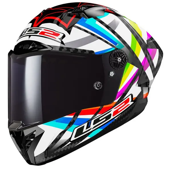 Image of LS2 FF805 Thunder GP Aero Flash Black Full Face Helmet Size L