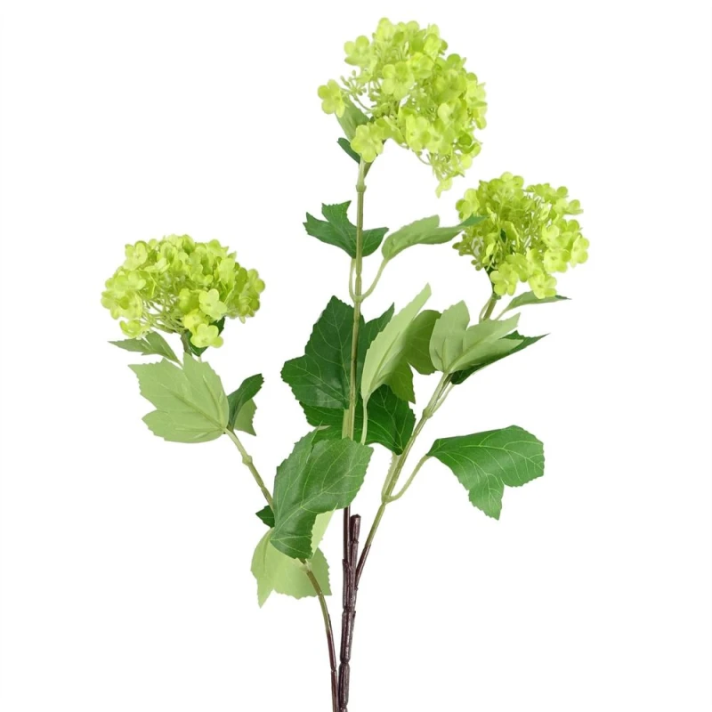 Image of Leaf High-Quality 70cm Artificial Viburnum Spray - Perfect for Home Decor & Floral Arrangements
