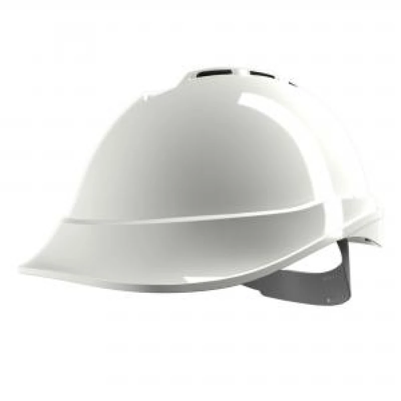 Image of MSA V - Gard 200 Vented Safety Helmet White
