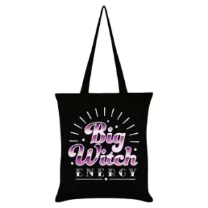 Image of Grindstore Big Witch Energy Tote Bag (One Size) (Black/Purple)