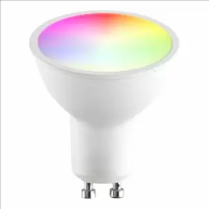 Image of Smart 5W GU10 rgb cct LED Bulb - Colour Changing Technology - Dimmable WiFi Lamp