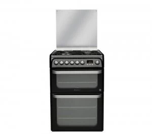 Image of Hotpoint Ultima S HUD61K Dual Fuel Cooker
