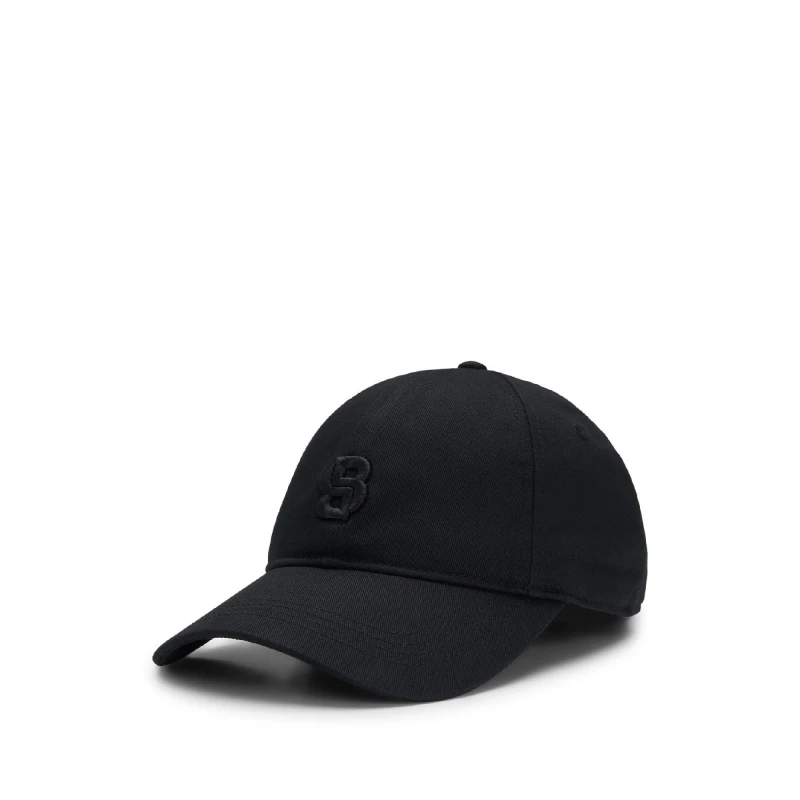 Image of Boss Ari-B-Icon Double B Monogram Cap Black female One Size