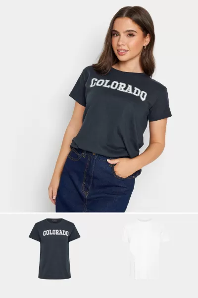 Image of Petite Slogan T-Shirt