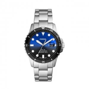 Image of Fossil Two Tone 'FB - 01 Sports Watch - FS5668 - silver