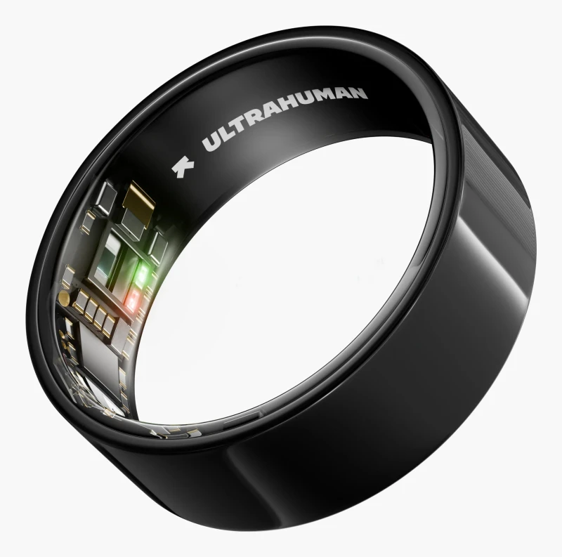 Image of Ability Ultrahuman Ring AIR Bluetooth Smart Ring Aster Black - 9
