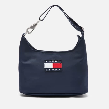 Image of Tommy Jeans Womens Tjw Heritage Shoulder Bag Navy - Twilight Navy