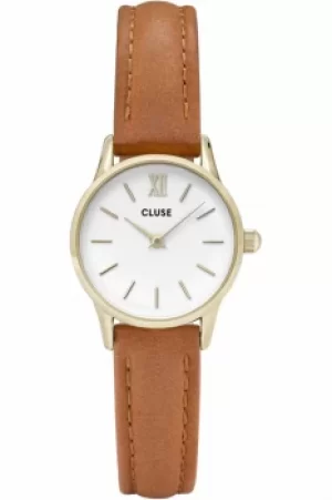 Image of Ladies Cluse La Vedette leather Watch CL50022