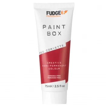 Image of Fudge Paintbox Hair Colourant 75ml - Red Corvette