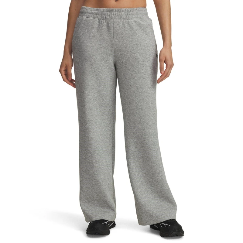 Image of Under Armour Womens Closed Hem Fleece Joggers Mod Gray female 10 (S)