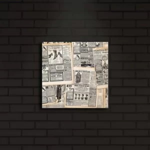 Image of 2828?ACT-7 Multicolor Decorative LED Lighted Canvas Painting