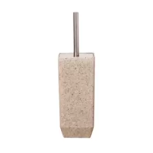 Image of Showerdrape Metro Sand Toilet Brush & Holder