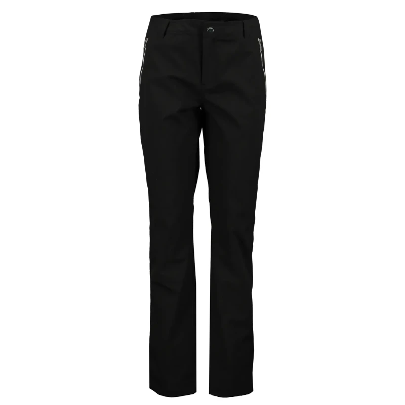 Image of Womens Softshell Hiking Trousers Luhta Eikniemi Noir Female 40