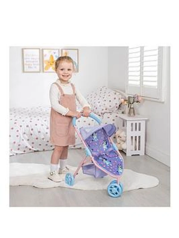 Image of Bluey Jogger Doll Pram One Colour WJ2D1 Unisex