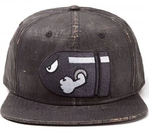 Image of Mario Bullet Bill Snapback Cap - Grey