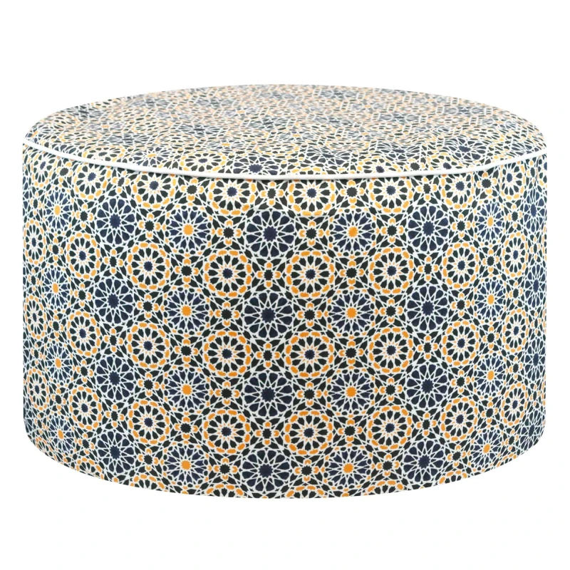 Image of Streetwize Outdoor Casablanca Pouf Ottoman - Multi Multi One Size