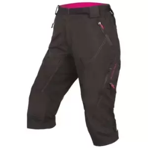 Image of Endura Womens Hummvee three quarterII Short - Black