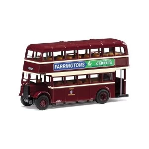 Image of 6 Anglesey Rd via Station & Uxbridge St Guy Utility Bus Burton Corporation 1:76 Corgi Model