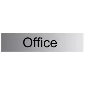 Image of The House Nameplate Company Office Self-Adhesive Labels, (H)50mm (W)225mm