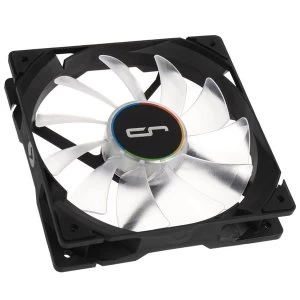 Image of Cryorig QF120 Silent White LED PWM (2001000 RPM) Fan - 120mm