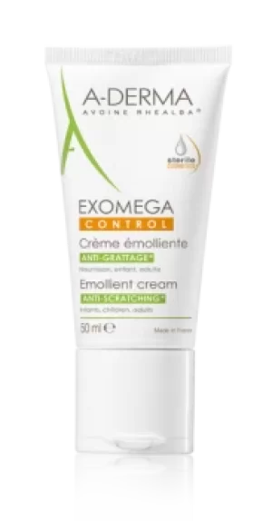 Image of A-Derma Exomega Control Emollient Cream 50ml