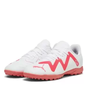 Image of Puma Future Play.4 Junior Astro Turf Trainers - White