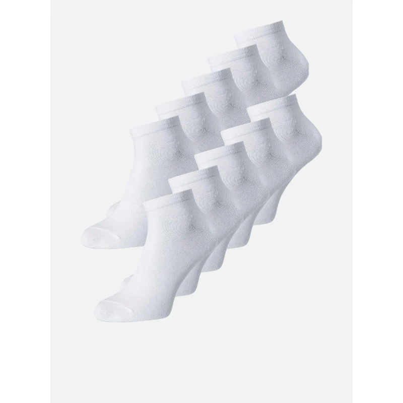 Image of Jack and Jones Mens Trainer Ankle Socks White male Mens 7-12