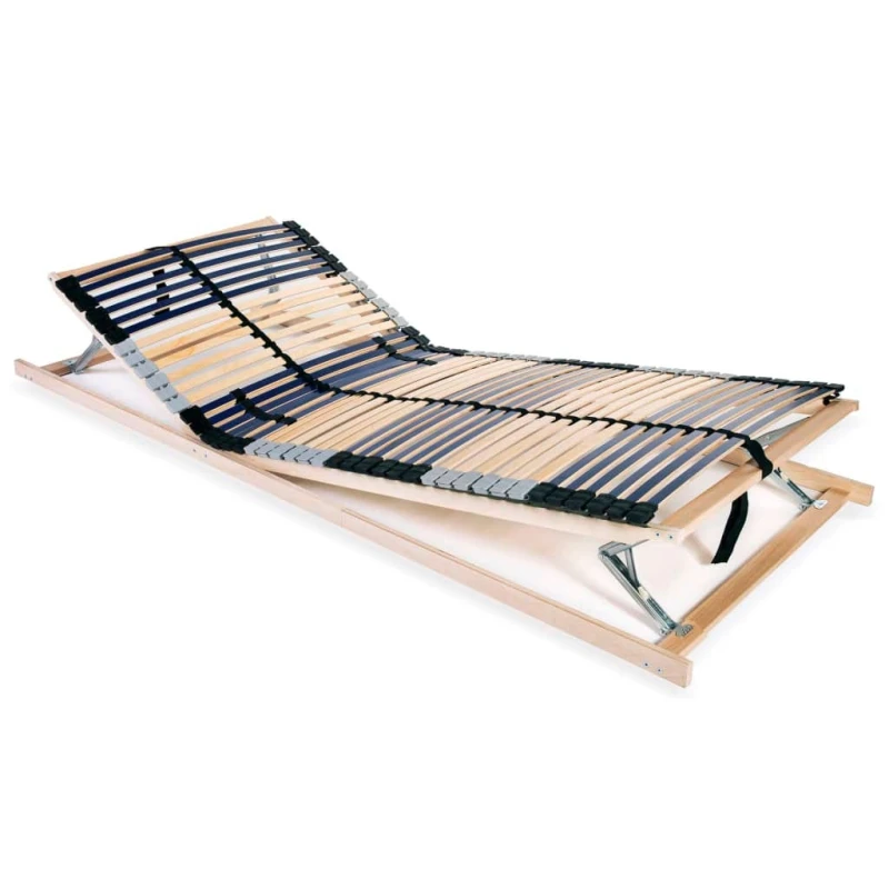 Image of VIDAXL Slatted Bed Base without Mattress with 42 Slats 7 Zones 90x200cm Vidaxl 246475