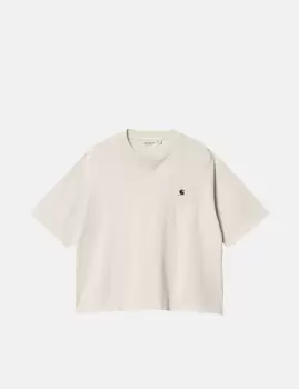 Image of Womens Carhartt-WIP Nelson T-Shirt - Natural