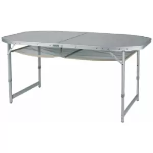 Image of Camping Table Crouzet 150x80cm Eurotrail Silver