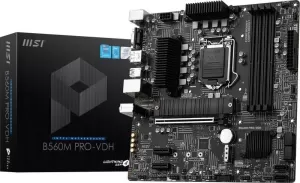 Image of MSI B560M Pro VDH WiFi Intel Socket LGA1200 H5 Motherboard