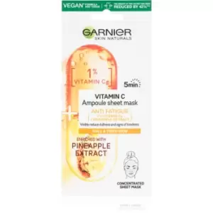 Image of Garnier Skin Naturals Vitamin C Energising Sheet Mask 15 g