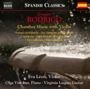 Image of Joaquin Rodrigo Chamber Music With Violin by Joaquin Rodrigo CD Album