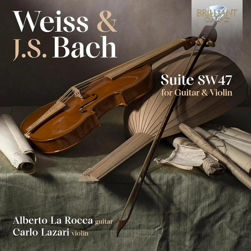 Image of Weiss & J.S. Bach: Suite SW47 for Guitar & Violin CD / Album (Jewel Case)